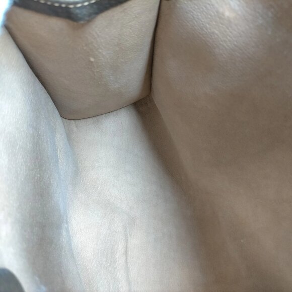 Authentic Gucci Vintage Clutch Bag Sherry Line Brown PVC mn334-113025 - Picture 13 of 16